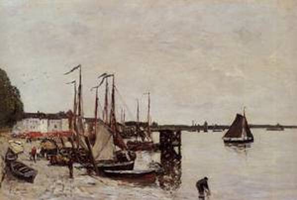 Anvers Fishing Boats 1871